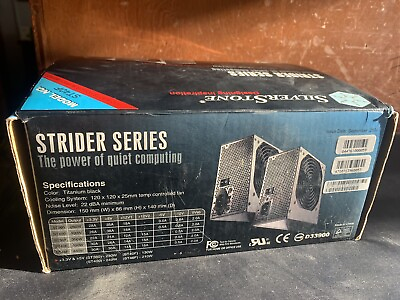 #ad Silverstone Strider Series Model ENH 0740GB 400 Watt Power Supply W PFC $125.00