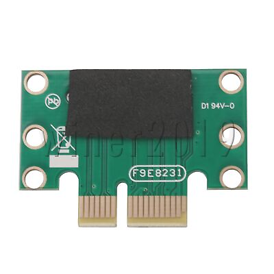 #ad PCI E 1X Adapter Fit for Graphics Riser Card $8.94