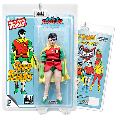 #ad DC Comics Teen Titans Retro Style Robin Action Figure $26.98