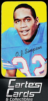 #ad O.J. Simpson 1970 Topps Super #24 Buffalo Bills Rookie Hall of Fame $59.95