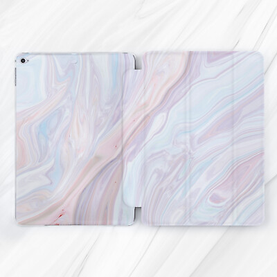 #ad Pastel Pink Girl Marble Case For iPad 10.2 Air 3 4 5 Pro 9.7 11 12.9 Mini $26.96
