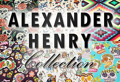 #ad #ad 100% Cotton Quilt Prints Alexander Henry Fabric $14.90