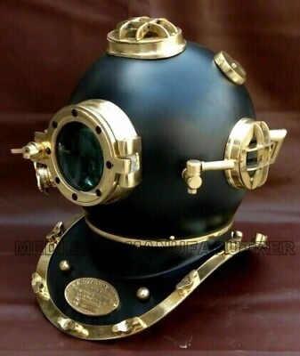 #ad Rare Antique Diving Divers Mark V Vintage Navy Us Sea Deep Scuba Helmet gift $209.60