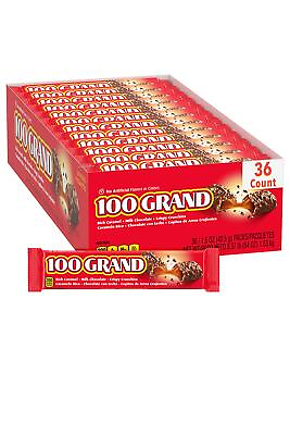 #ad 100 Grand Milk Chocolate Candy Bars Full Size Bulk Individually Wrapped Ferrero $39.99