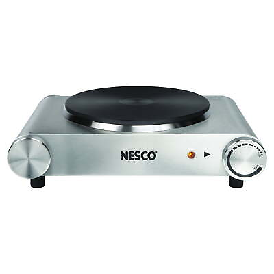 #ad NESCO® SB 01 1500 Watt Ceramic Silver Electric Burner $35.30