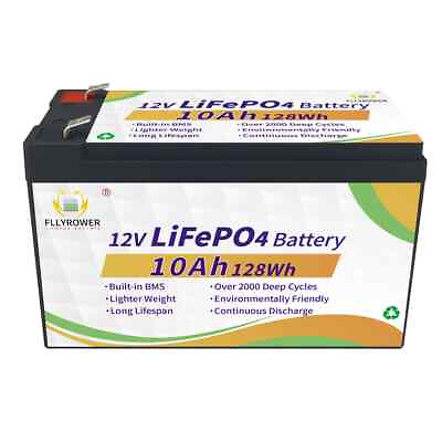 #ad Stock 12V 20 30 40 50Ah LiFePO4 Phosphate Energy Storage Battery Rechargeable $245.11
