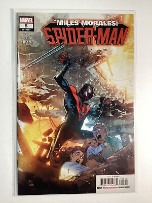 #ad MILES MORALES SPIDER MAN #5A NM MT 9.8💲🟢💲CGC READY💲🟢💲COVER BY DIKE RUAN $11.91