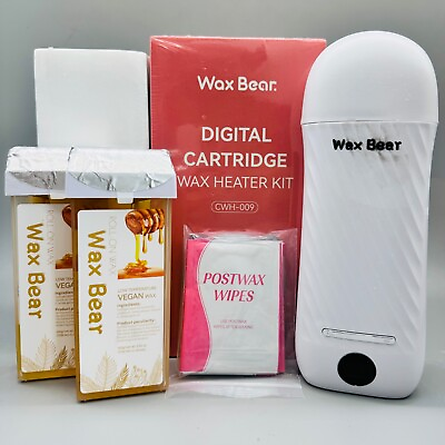 #ad Wax Bear Kit Wax Digital Cartridge Wax Heater Kit Warmer Honey 1PK $19.50