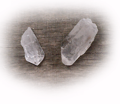 #ad Clear Quartz Points 62g 40 60mm Healing Crystals Reiki Natural Power Stones $11.30