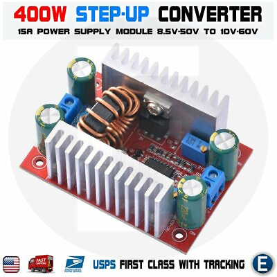 #ad 400W DC DC Step Up Boost Buck Voltage Converter Power Supply Module 15A $9.48