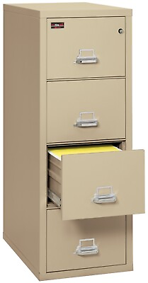 #ad FireKing 4 1956 2 2 Hour Vertical High Security File Cabinet 4 Drawer $4205.00