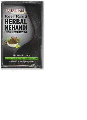 #ad Patanjali Kesh Kanti Herbal Mehandi Natural Black Pack of 6 $38.00