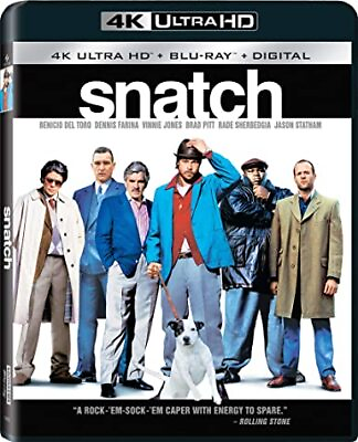 #ad #ad New Snatch 4K Blu ray Digital $15.50