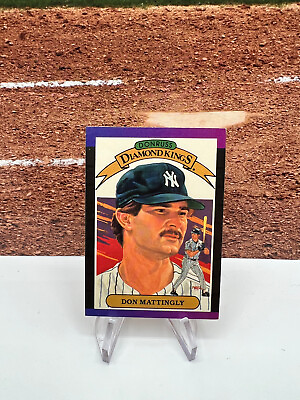 #ad DON MATTINGLY 1989 Donruss #26 Diamond Kings New York Yankees $1.82