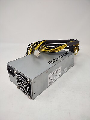 Bitmain Power Supply APW3 1600W PSU Antminer A3 L3 D3 S7 S9 110 220V Miner $74.99