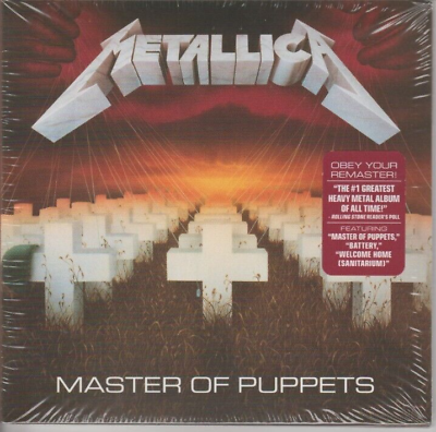 #ad Metallica Master Of Puppets CD 2017 $14.99