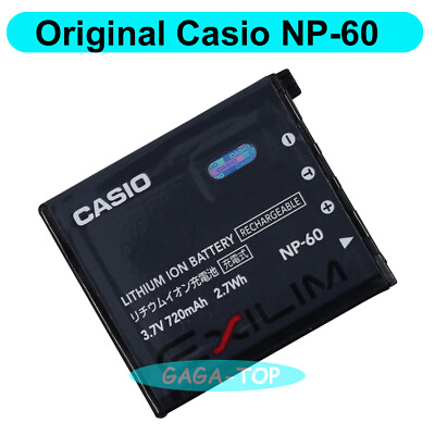 #ad Original CASIO NP 60 Battery For EXILIM EX S10 Z85 FS10 S12 Z80 Z9 Z20 Z25 Z29 $4.39