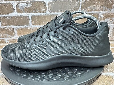 #ad Nike Flex 2018 RN Athletic Running Shoes Black Dark Grey AA7397 002 Mens Size 9 $34.99