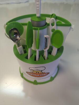#ad Curious Chef Caddy With Free Used Utensils $19.99