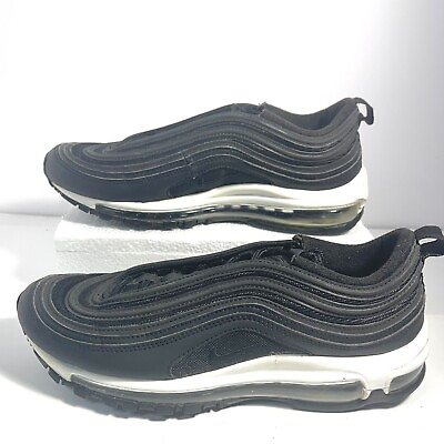 #ad Size 9.5 Nike Air Max 97 Black With White Lower 921733 006 $24.97