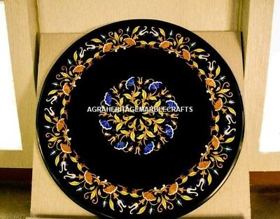 #ad Marble Beautiful Coffee Dining Table Top Precious Inlay Design Patio Decor H5355 $713.90