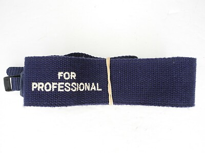 #ad Olympus For Professional Vintage Blue White Camera Neck Strap $35.99