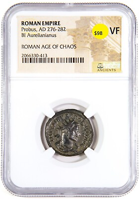 #ad NGC VF Probus AD276 282 Aurelianianus Antoninianus Roman Coin NGC Ancients $79.79