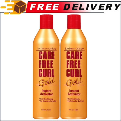 #ad 2pk SoftSheen Carson Care Free Curl Gold Activator for Natural amp; Curly Hair $16.97