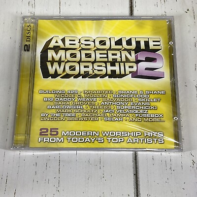 #ad Absolute Modern Worship 2 Audio CD NEW SEALED $8.09
