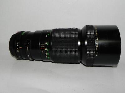 #ad Canon Nfd 300Mm F 4 Lens $249.13