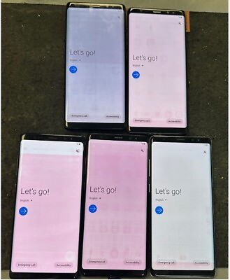 #ad Samsung Note 8 N950U N950U1 GSM Unlocked T Mobile SHADOW LCD DEAD PIXEL $74.39