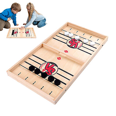 #ad Sling Puck Game Paced Desktop Winner PK Game Board Family Toys Child Gift $33.57