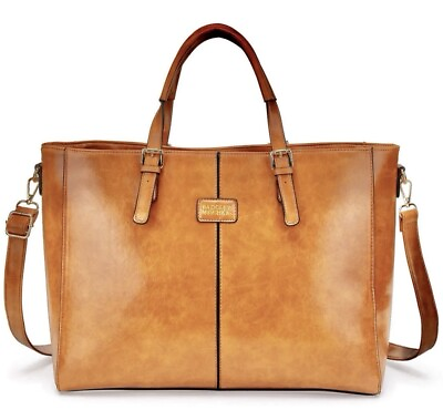 #ad BADGLEY MISCHKA Julia Large Travel Tote Carry on Weekender Bag Tan $45.00