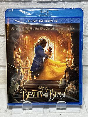 #ad Beauty and the Beast Blu Ray amp; DVD amp; Digital Disney Brand New 2017 Live Action $8.49