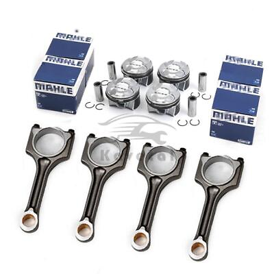 #ad 4x Connecting Rods amp; Pistons Rings Set For BMW Mini Cooper S N13 N18 1.6L Engine $216.20