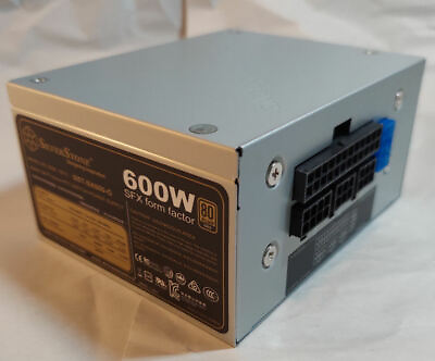 #ad #ad Silverstone SST SX600 G Semi Fanless SFX ATX Modular 600W Power Supply OEM $119.99