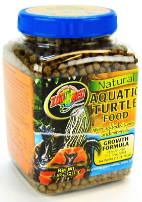 #ad Zoo Med Natural Aquatic Turtle Food Growth Formula $64.22