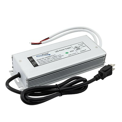 #ad RecPro RV Waterproof IP67 LED Power Supply Driver Transformer 100W 120V AC to 12 $59.95