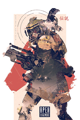 Apex Legends Bloodhound Gaming Print Wall Art Home Decor POSTER 20x30 $23.99