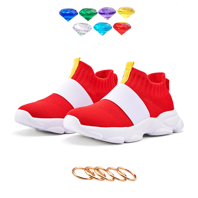 #ad Sonic Shoes For Boys kids Girls Sneakers Fan Cosplay Gift Shoes For Christmas $29.99