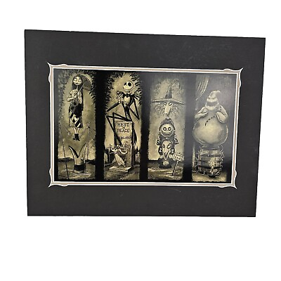 #ad Disneyland Haunted Mansion Nightmare Before Christmas Stretching Portraits $29.99
