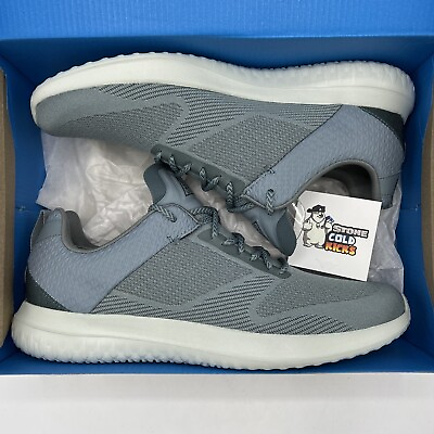 #ad BRANDBLACK Brand Black Running Sneaker Grey Blue Slate Size 10.5 249BB OLV $29.99
