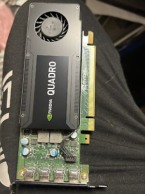 #ad Nvidia Quadro K1200 4GB GDDR5 GPU 4x Mini DisplayPort 128 bit PCIE 2.0x16 LOW $29.99