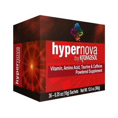 #ad Hypernova by Kromasol Vitamin Amino Acid Taurine Supplement 36 Sachets NIB $45.00