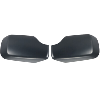 #ad L amp; R Rearview Mirror Shell Cover View Cap fit for BMW E46 E39 White Top AS $23.23