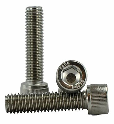 #ad Stainless 3 8 16 x 1 1 2quot; 3 4quot; to 3quot; Available Socket Head Cap Screws Full Th... $45.36