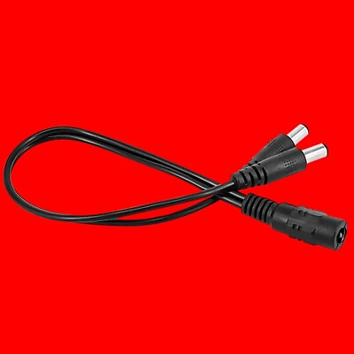 #ad Excellent Grade A Superior Quality 1 Female to 2 Male DC Power Supply Splitter $16.78