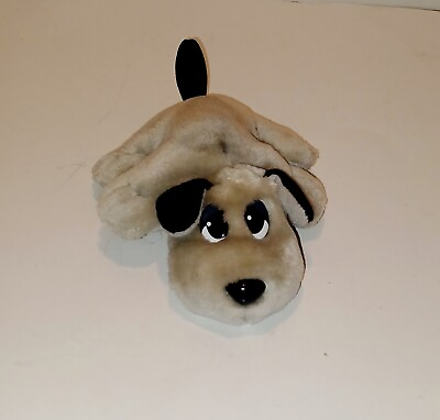 #ad Mini Pound Puppy Grey Dog Purebred Line Galoob 1995 6quot; $6.00