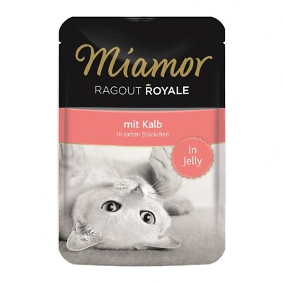 #ad Miamor RC Ragout Royale IN Jelly Calf 22 X 3.5oz 995 € KG $27.59