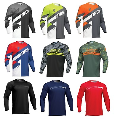 #ad Thor Sector Jersey for MX Motocross Offroad Dirt Bike Adult Sizes $19.95